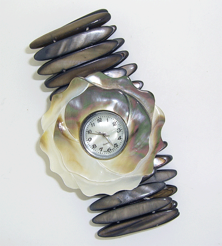 Flower Shaped Sea Shell Watch